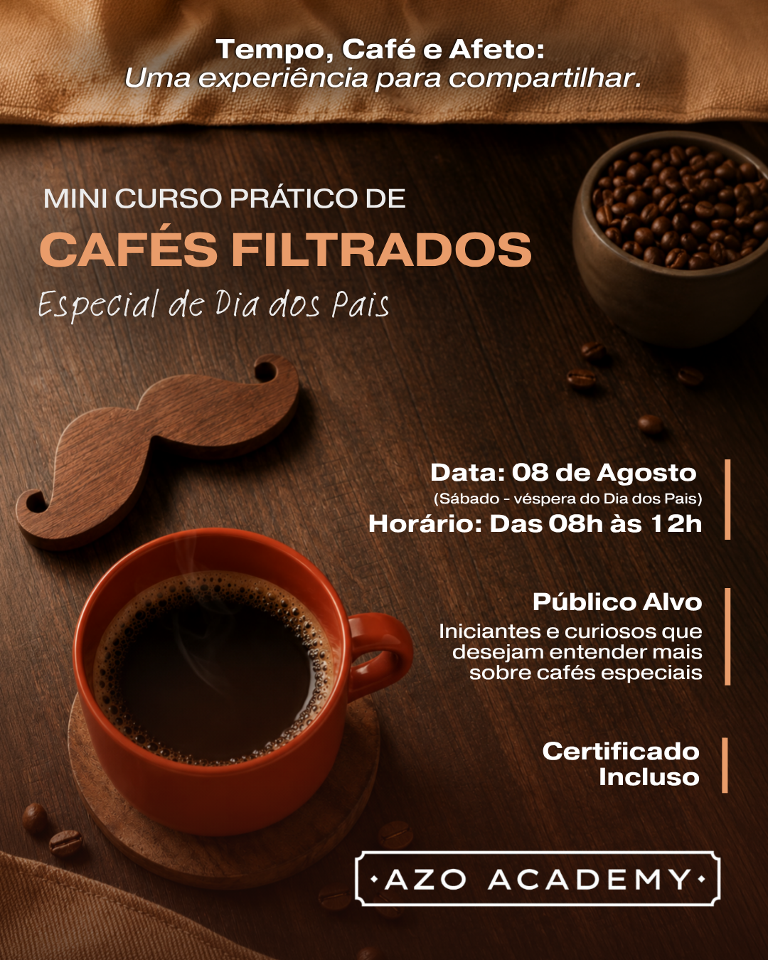 Mini Curso Filtrados - Dia dos pais — Azo Roasters